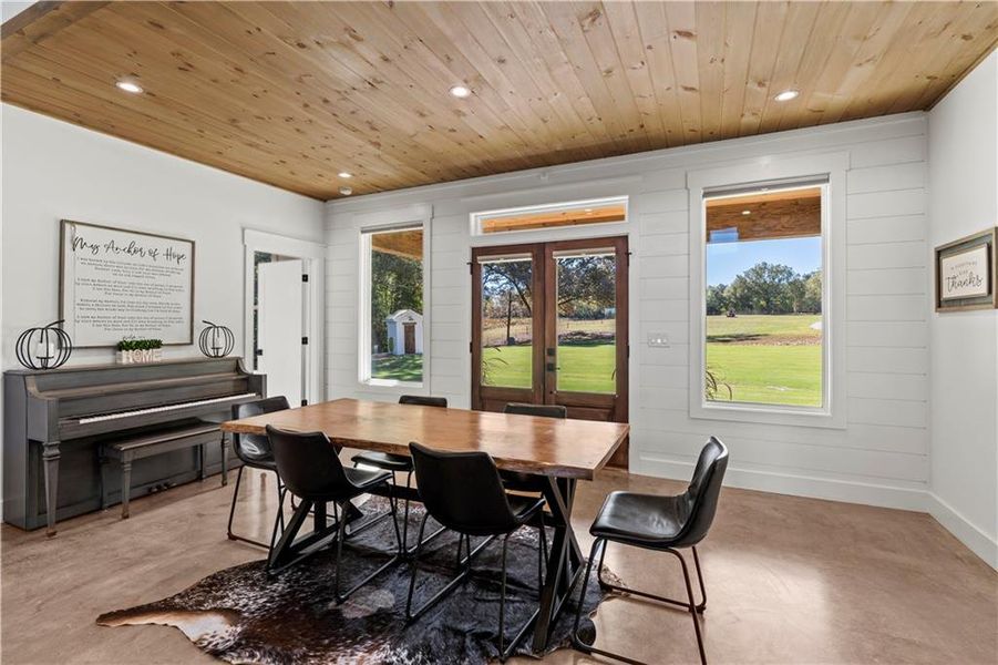 Exterior details and patio area of a home in , Maysville (Image 4). Exterior details and patio area of a home in , Maysville (Image 4).