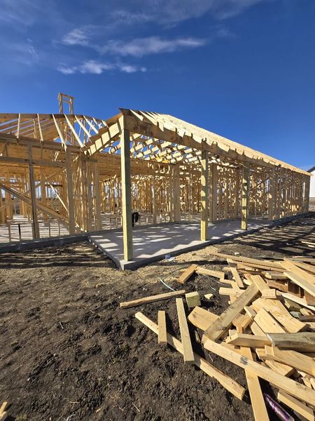 In-progress construction of a new home in Hillview Addition, Decatur, TX (Image 6). In-progress construction of a new home in Hillview Addition, Decatur, TX (Image 6).