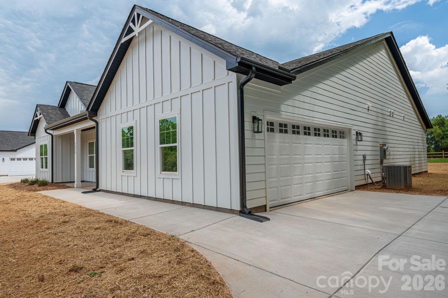 Exterior details and patio area of a home in , Maiden (Image 29).