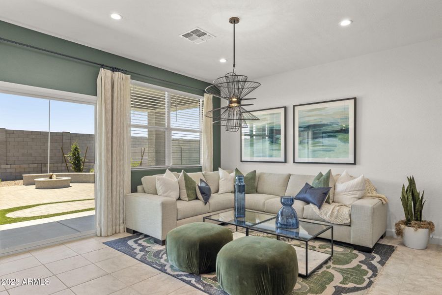 Easton Great Room, Former Model