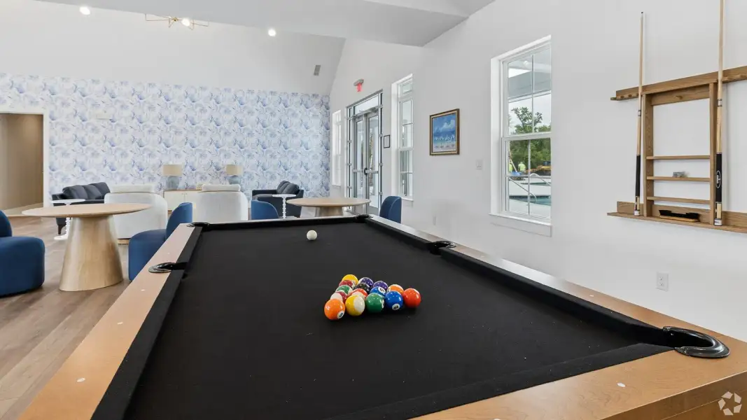 Furnished interior view inside a new home in The Townes at Cedar Hill Landing, Navassa (Image 12).