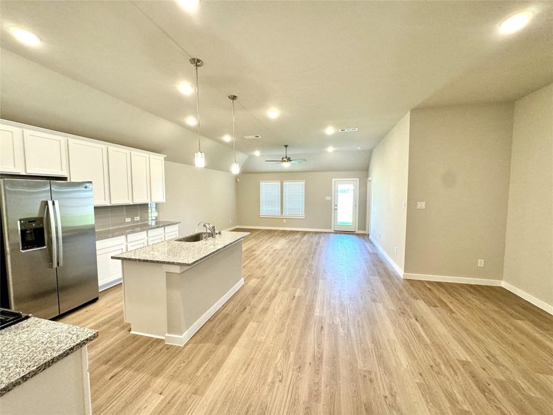 Furnished interior view inside a new home in , Cypress (Image 7).