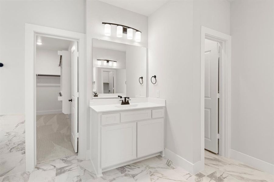 Furnished interior view inside a new home in Sutton Fields, Celina (Image 9).