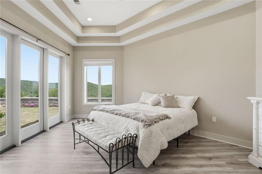 Furnished interior view inside a new home in , Clarkesville (Image 11).