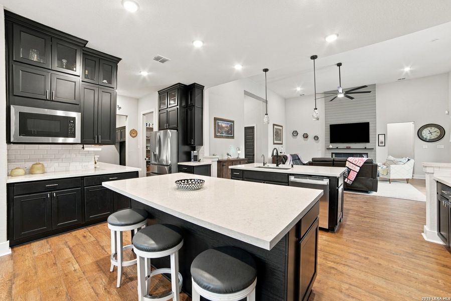 Furnished interior view inside a new home in Heimer Estates at Garden Ridge, San Antonio (Image 9).