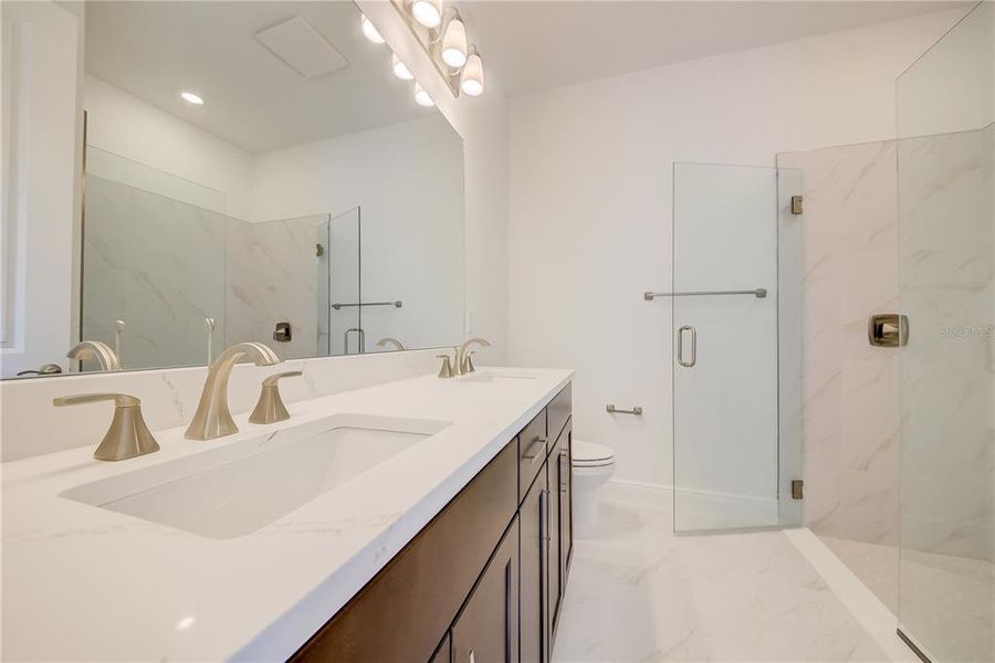 Furnished interior view inside a new home in Bungalow Walk at Lakewood Ranch, Sarasota (Image 6).