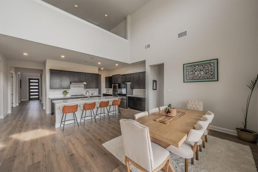 Furnished interior view inside a new home in Sweetgrass, Haslet (Image 18). Furnished interior view inside a new home in Sweetgrass, Haslet (Image 18).