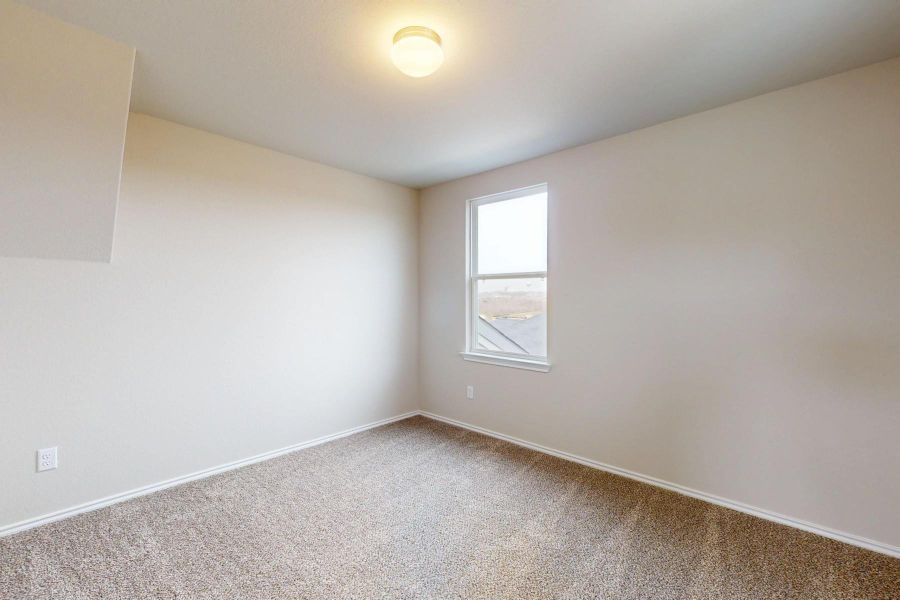 Spacious, unfurnished interior of a new home in Carillon, Manor (Image 41).