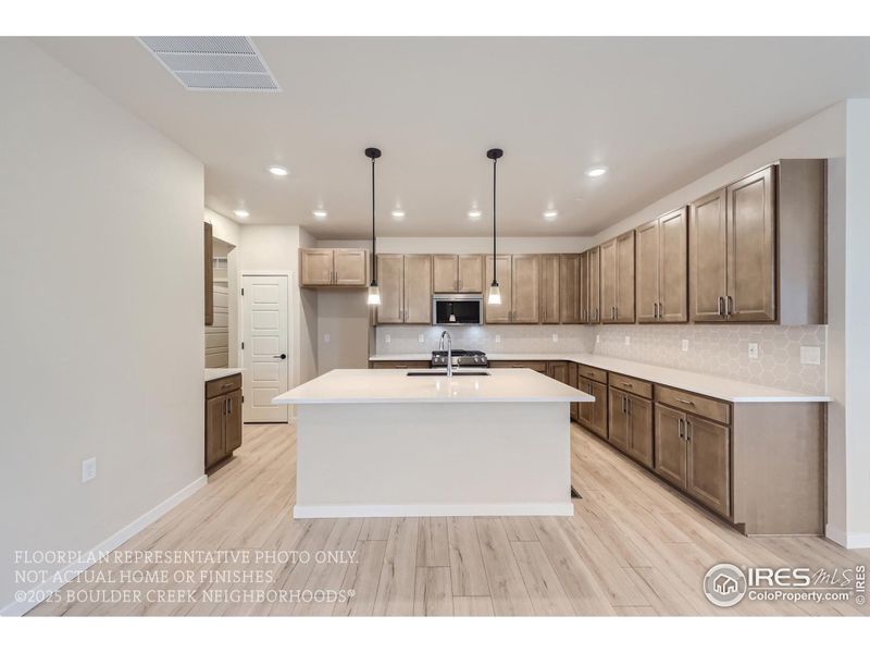 Furnished interior view inside a new home in , Westminster (Image 3).