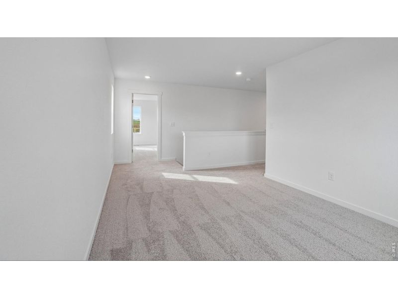 Spacious, unfurnished interior of a new home in Granary, Johnstown (Image 32).