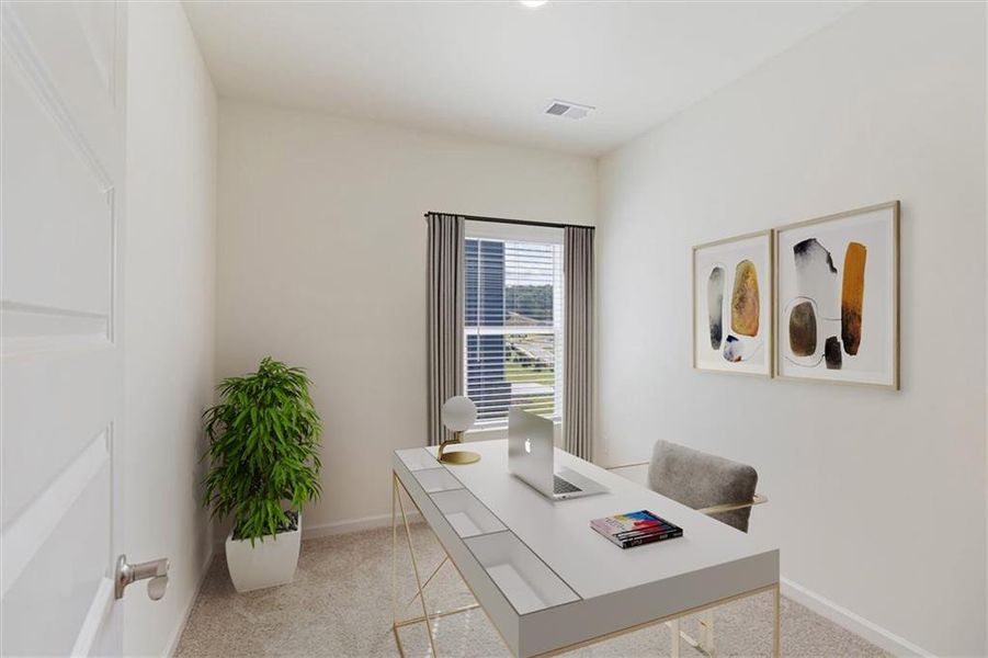 Furnished interior view inside a new home in , Rockmart (Image 6). Furnished interior view inside a new home in , Rockmart (Image 6).