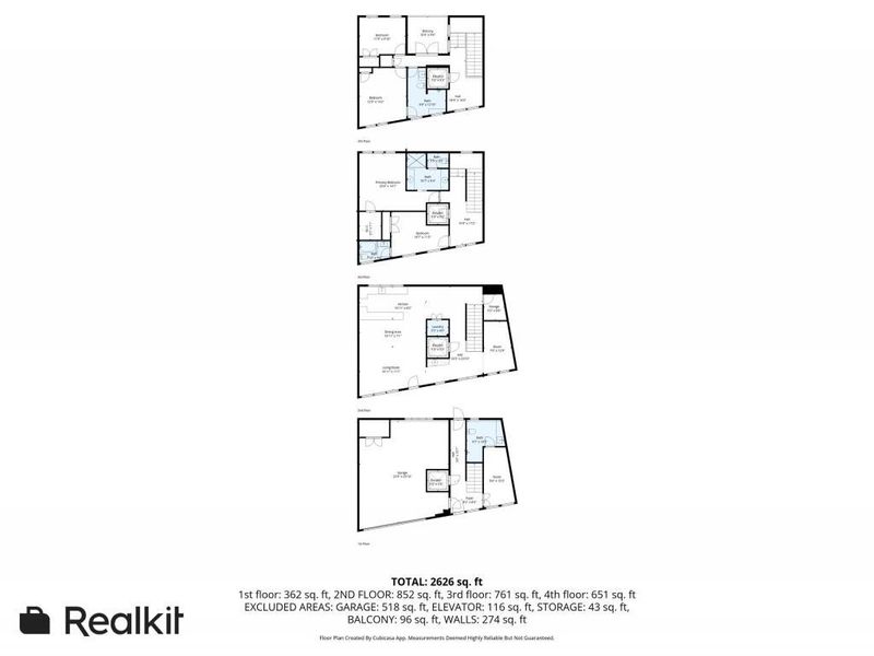 2D floor plan layout of this home in , Atlanta, GA (Image 24).