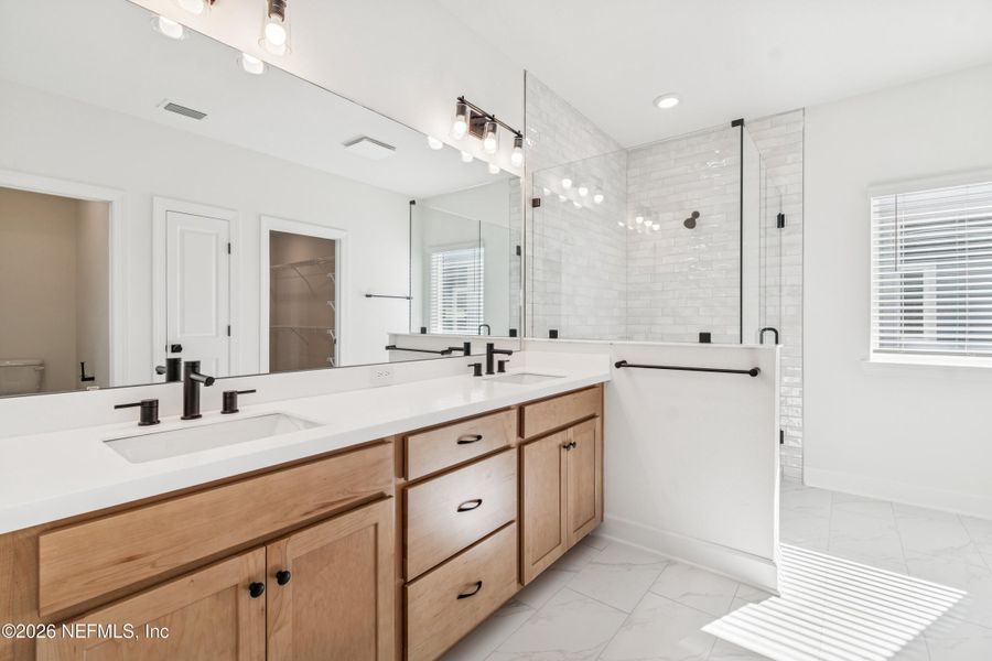 Furnished interior view inside a new home in Granville at eTown 38', Jacksonville (Image 8). Furnished interior view inside a new home in Granville at eTown 38', Jacksonville (Image 8).