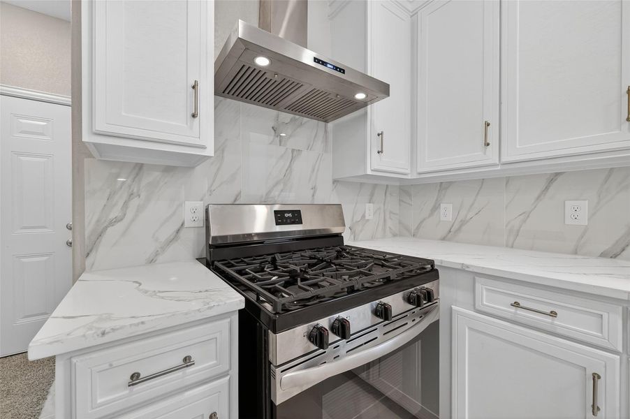 Close-up of interior finishes inside a home in , Houston (Image 13).