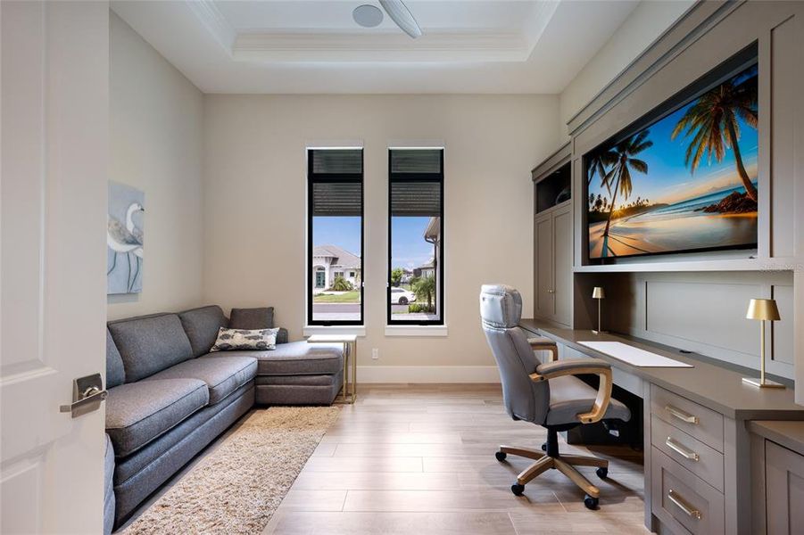 Furnished interior view inside a new home in , Palmetto (Image 19).
