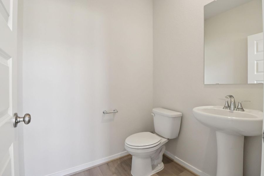 Photo is not of the actual home, but is an inspirational photo of builder’s model home and may depict options, furnishings, and/or decorator features that are not included