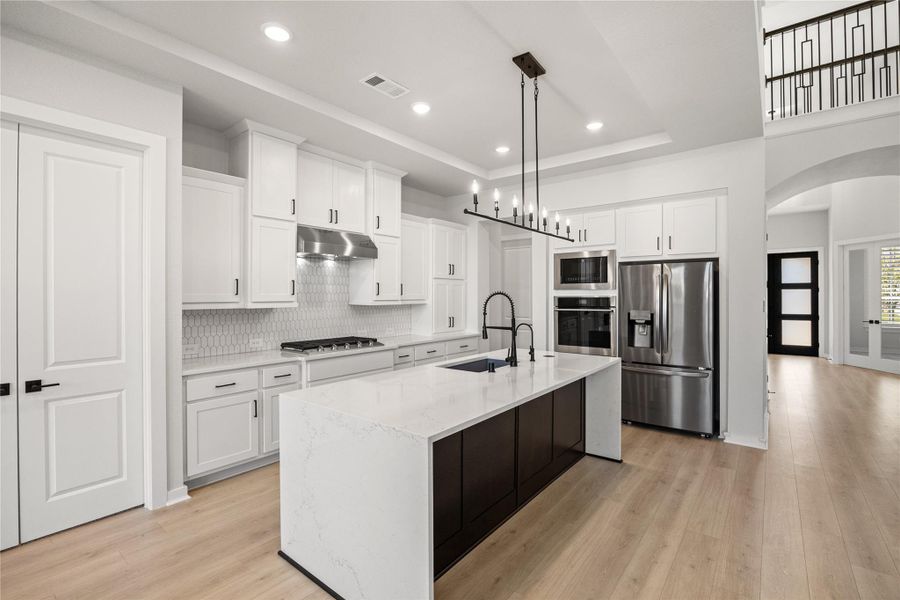 Of the kitchen