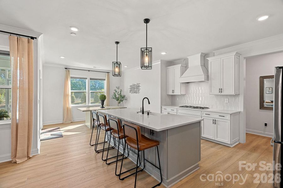 Furnished interior view inside a new home in , Huntersville (Image 11).