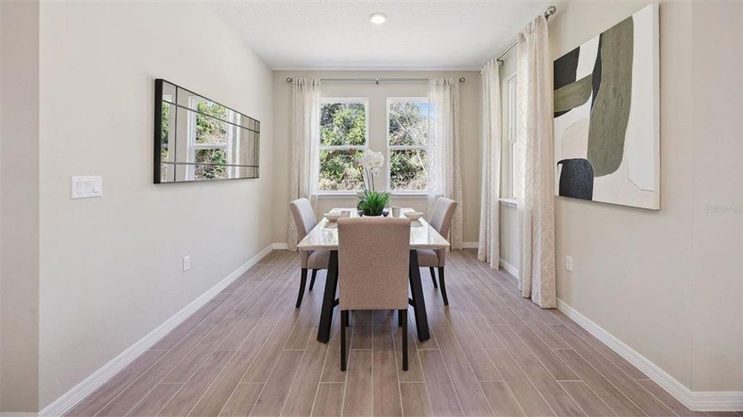 Furnished interior view inside a new home in Archers Mill, Ormond Beach (Image 4).