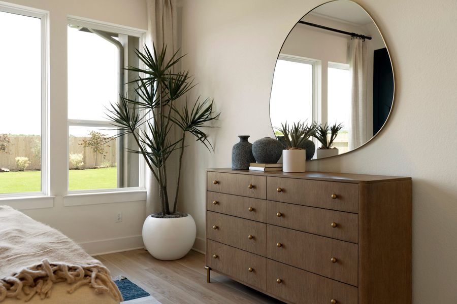 Representative furnished interior of a home built from the Meridian by Tri Pointe Homes in Park Central, Georgetown (Image 43).