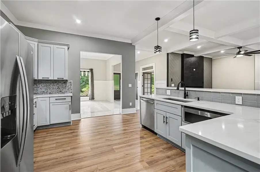 Furnished interior view inside a new home in , Loganville (Image 5).