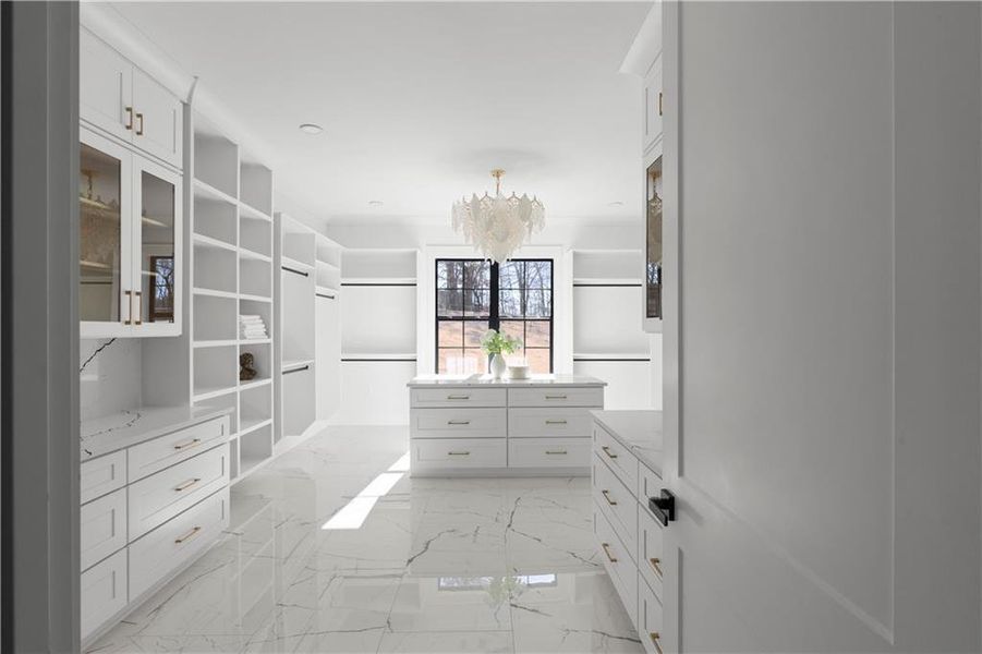 Furnished interior view inside a new home in , Suwanee (Image 43).