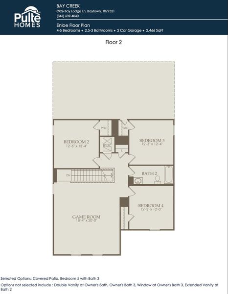 2nd Floor plan