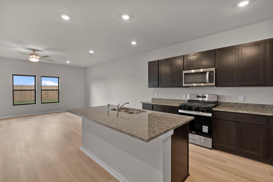 Furnished interior view inside a new home in Arabella on the Prairie, Richmond (Image 13).