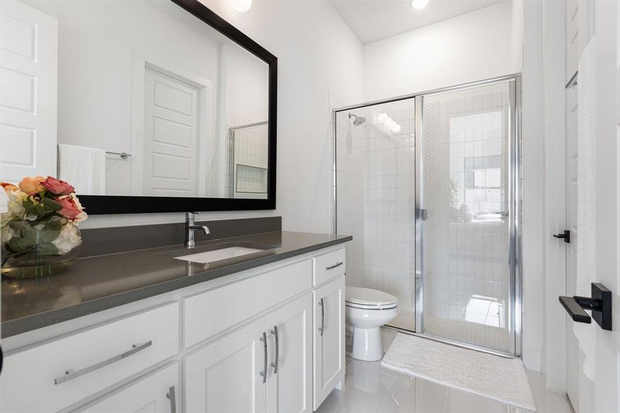 Furnished interior view inside a new home in , Prosper (Image 9).