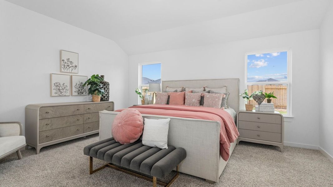 Furnished interior view inside a new home in Emberly, Beasley (Image 27).