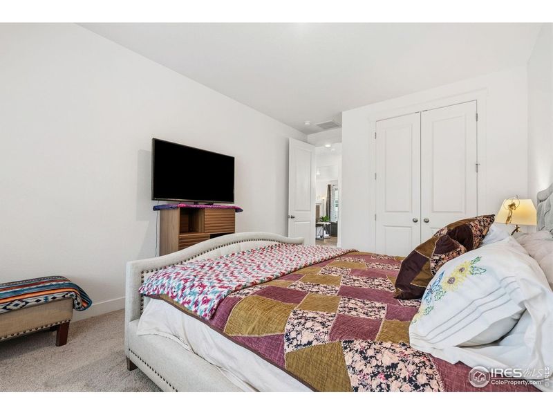 Furnished interior view inside a new home in Vantage, Berthoud (Image 26). Furnished interior view inside a new home in Vantage, Berthoud (Image 26).