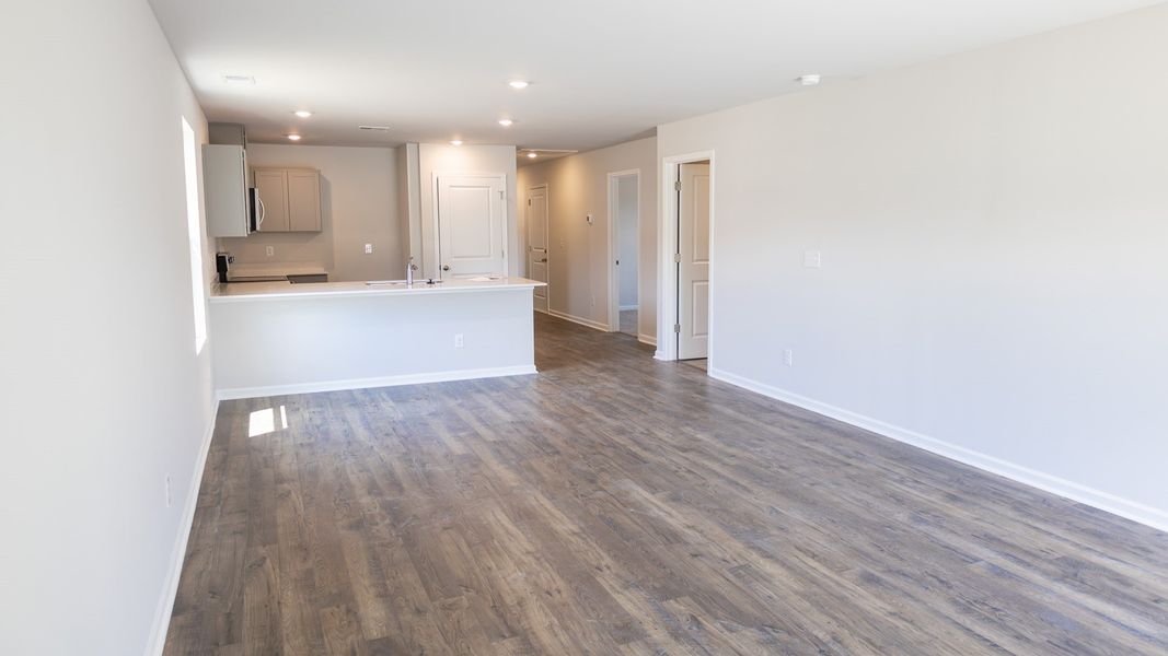 Spacious, unfurnished interior of a new home in Saddle Trace, Lewisburg (Image 27).