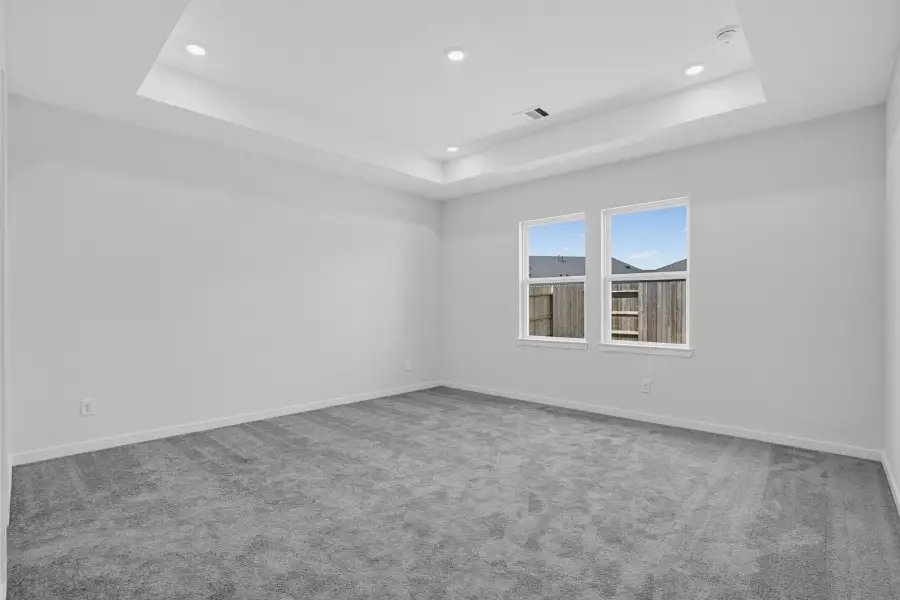 Spacious, unfurnished interior of a new home in Bridge Creek 45s and 50s, Cypress (Image 10). Spacious, unfurnished interior of a new home in Bridge Creek 45s and 50s, Cypress (Image 10).