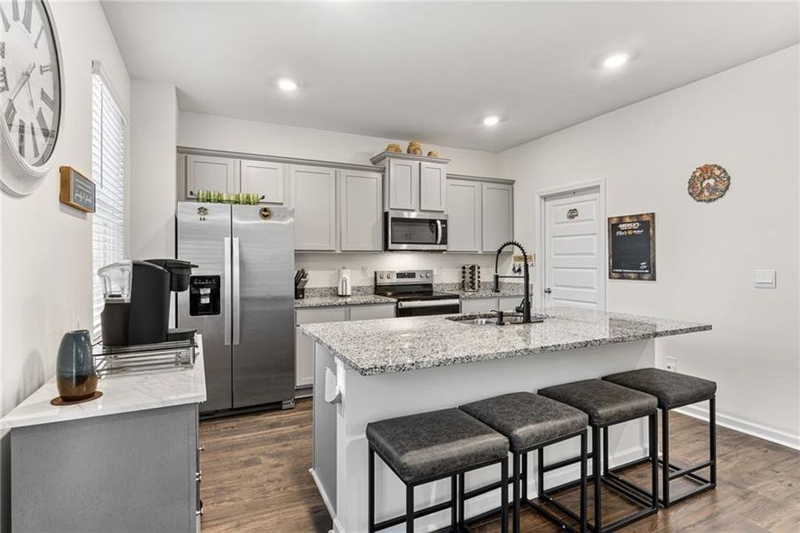 Furnished interior view inside a new home in Locust Grove Station - Pine Valley, Locust Grove (Image 22).