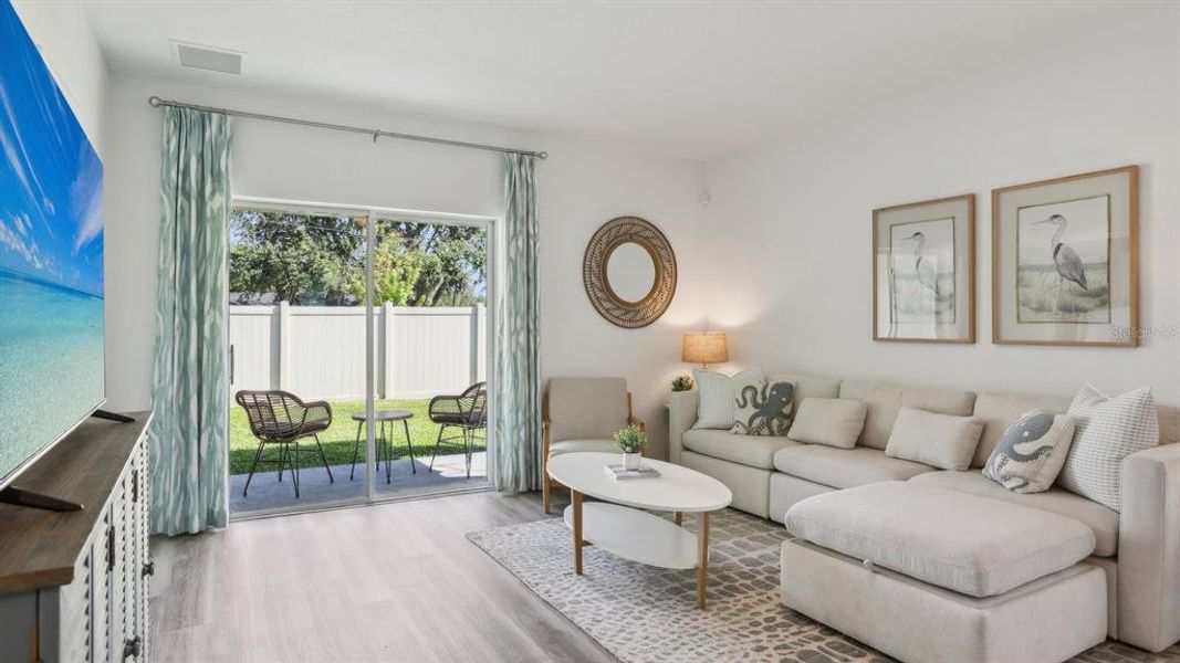 Furnished interior view inside a new home in , Zephyrhills (Image 4).
