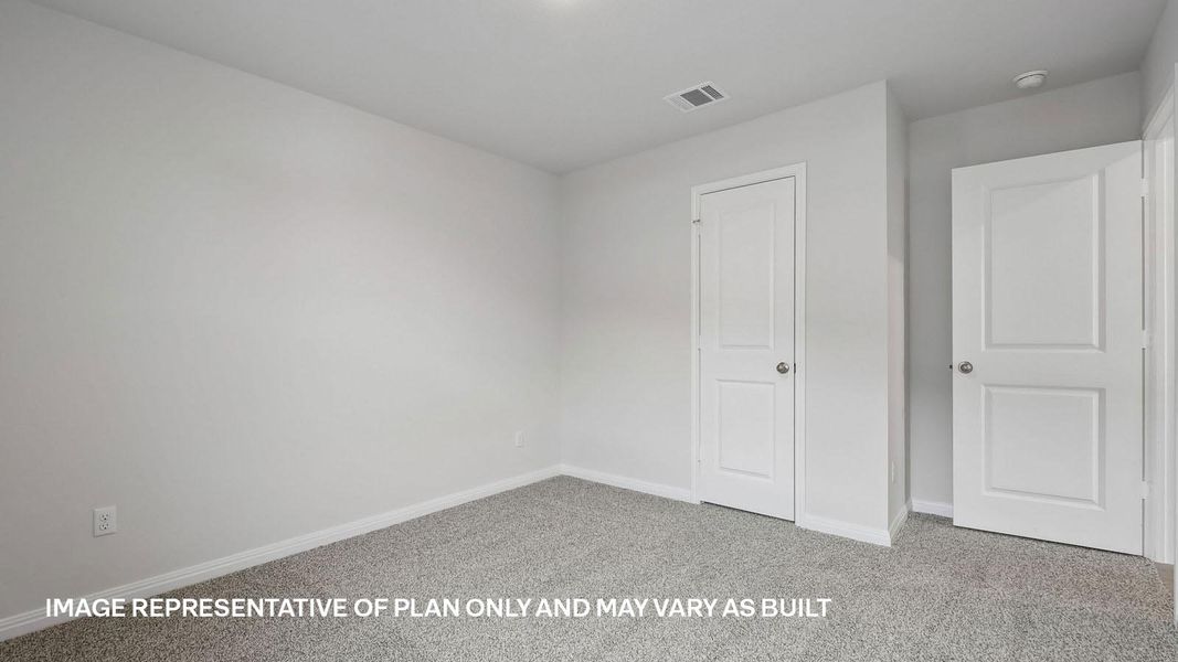 Representative unfurnished interior of a home built from the The Irvine by D.R. Horton in Thunder Rock, Marble Falls (Image 39). Representative unfurnished interior of a home built from the The Irvine by D.R. Horton in Thunder Rock, Marble Falls (Image 39).