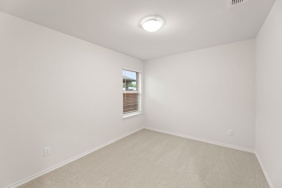 Representative exterior photo of a completed home built from the Austin by Impression Homes in DeBerry Reserve, Royse City, TX (Image 16). Representative exterior photo of a completed home built from the Austin by Impression Homes in DeBerry Reserve, Royse City, TX (Image 16).