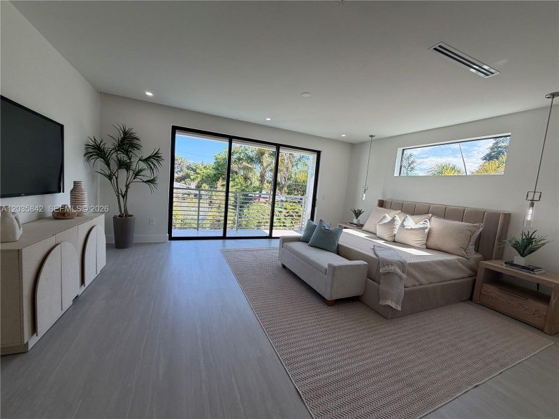 Furnished interior view inside a new home in , Fort Lauderdale (Image 35). Furnished interior view inside a new home in , Fort Lauderdale (Image 35).