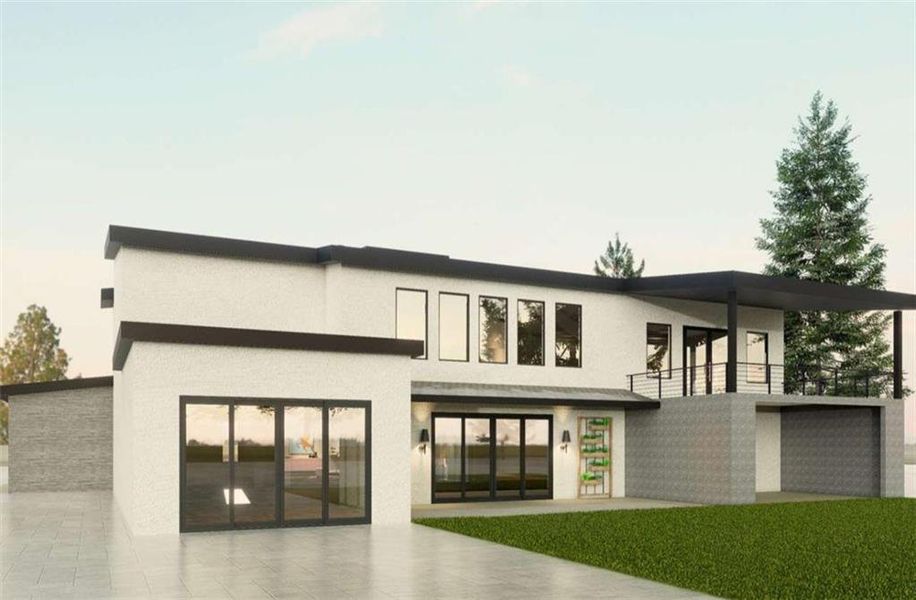 Exterior details and patio area of a home in , McDonough (Image 3).