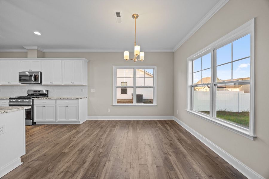 Spacious, unfurnished interior of a new home in Arbor Hills South II, Greenville (Image 30).