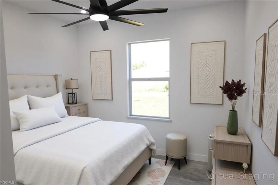 Furnished interior view inside a new home in , Lehigh Acres (Image 17).