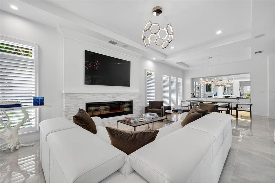 Furnished interior view inside a new home in Aqua Single Family Homes, Bradenton (Image 36).