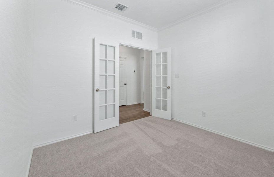 Spacious, unfurnished interior of a new home in Santa Rita Ranch, Liberty Hill (Image 14). Spacious, unfurnished interior of a new home in Santa Rita Ranch, Liberty Hill (Image 14).