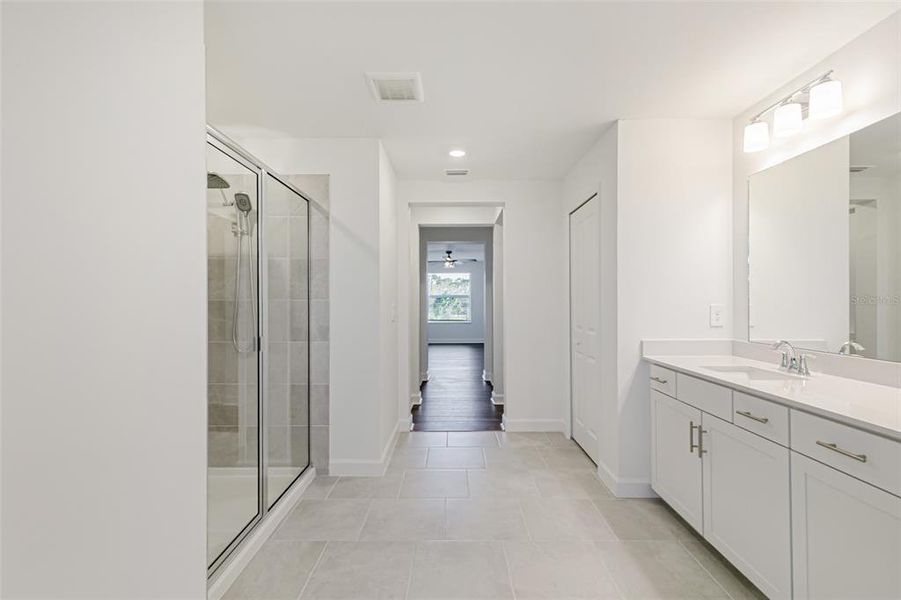 Furnished interior view inside a new home in , North Fort Myers (Image 12). Furnished interior view inside a new home in , North Fort Myers (Image 12).