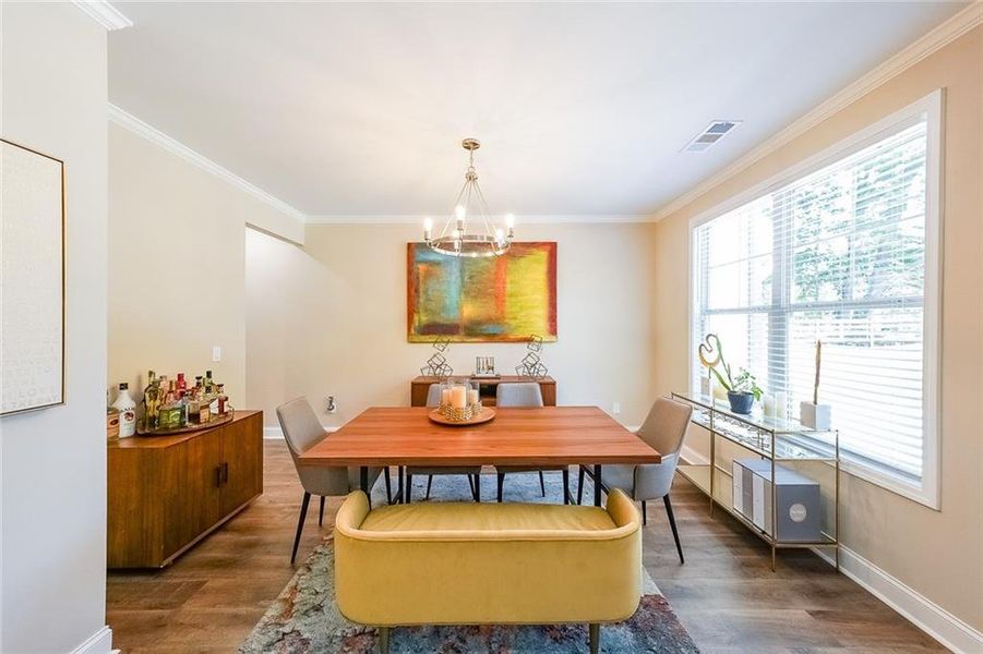Furnished interior view inside a new home in , Tucker (Image 35).