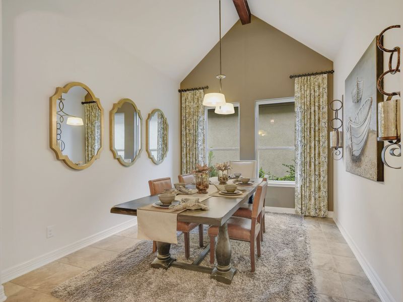 Furnished interior view inside a new home in Willis Ranch, San Antonio (Image 6).