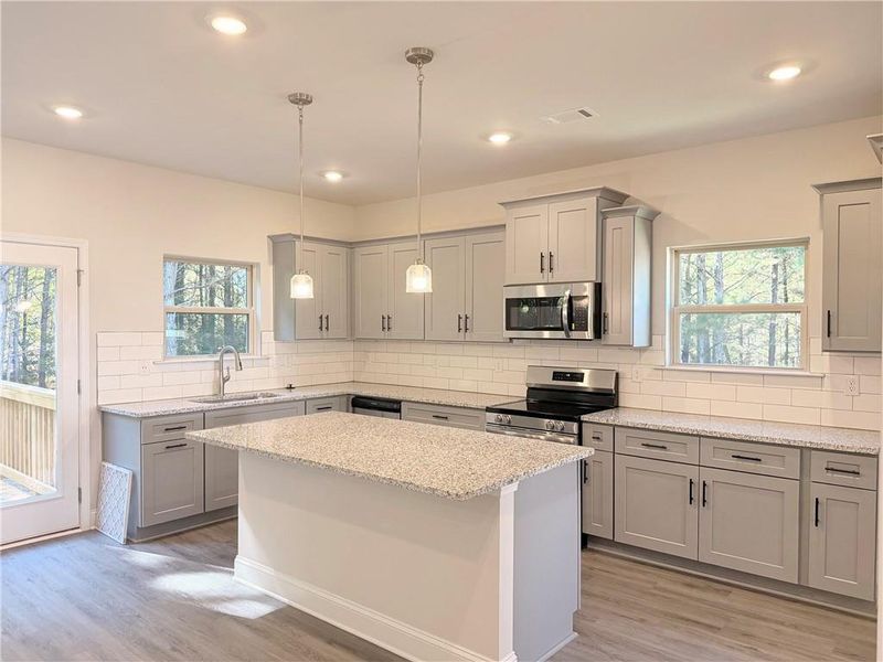 Furnished interior view inside a new home in Magnolia Villas, Cornelia (Image 13).