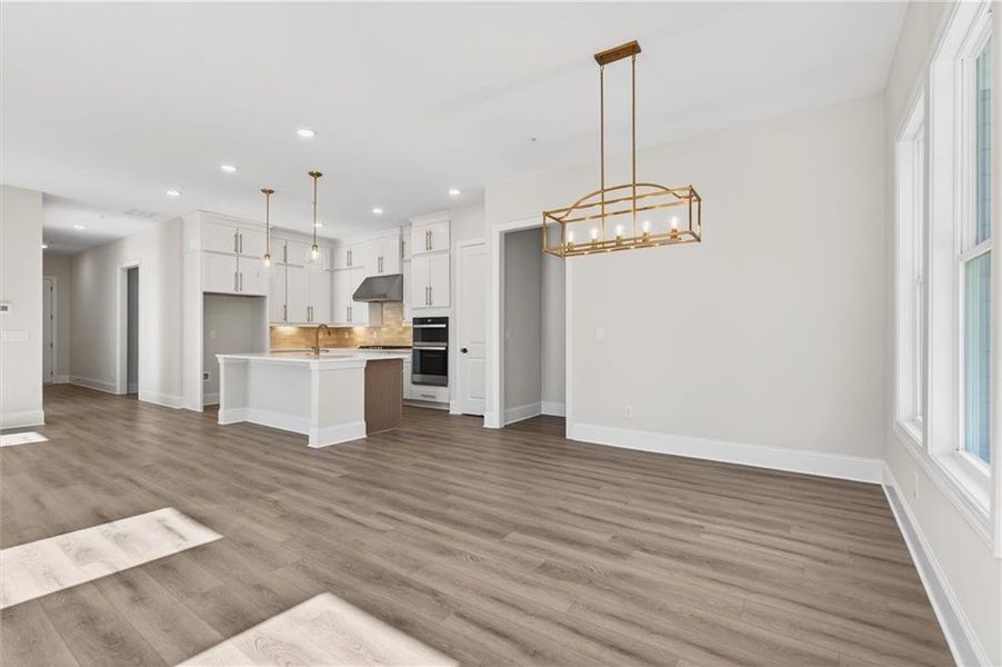 Spacious, unfurnished interior of a new home in The Reserve at Bells Ferry, Kennesaw (Image 40).