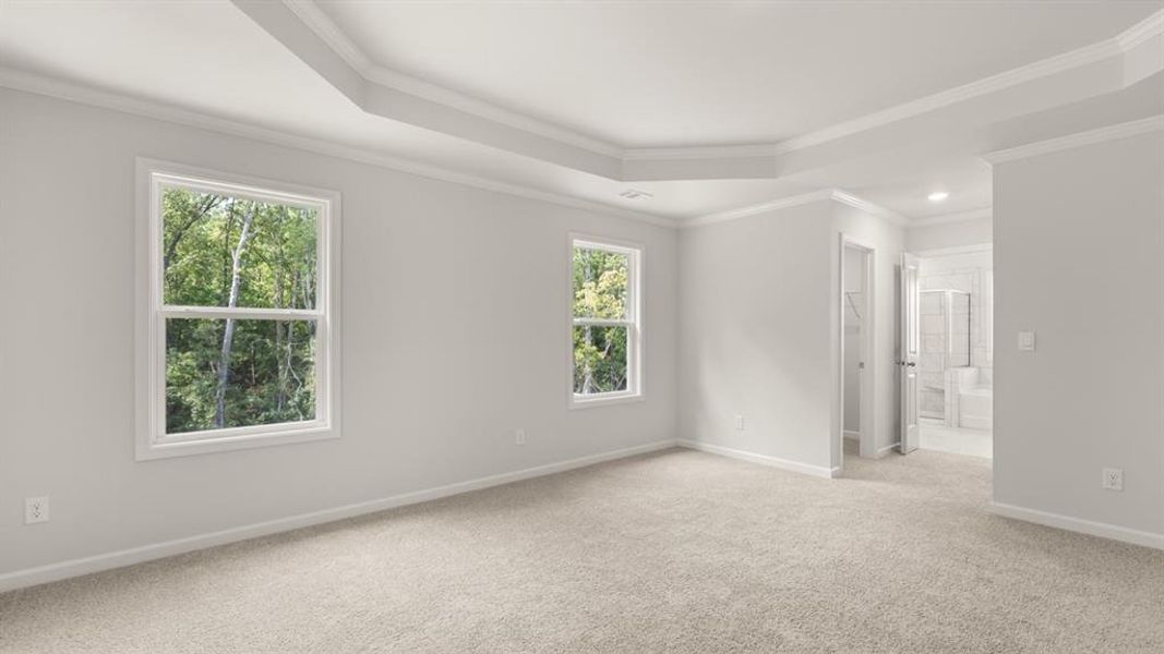 Spacious, unfurnished interior of a new home in Holland Estates, Powder Springs (Image 19). Spacious, unfurnished interior of a new home in Holland Estates, Powder Springs (Image 19).
