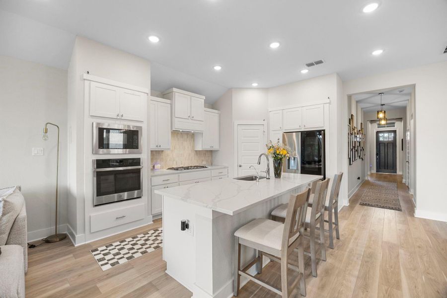 Furnished interior view inside a new home in , Fulshear (Image 4).